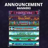 Announcement Banners
