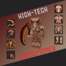 High-tech executioner armor set