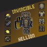 Invincible hellion armor set