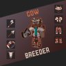 Cow breeder armor set