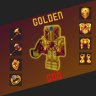 Golden god armor set