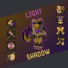 Light shadow armor set