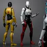 Female Mannequin Character for Stylized Female