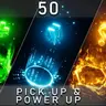 50 Unique Pick Ups and Power Ups VFX Pack