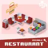 Restaurant Furniture [Dyeable]