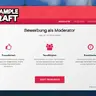 Apply Homepage - Modern and responsive