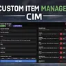 Custom Item Manager