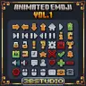 Icons | Animated Emoji Vol.1 (ItemsAdder)