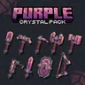 Purple Crystal Weapons and Tools Set (ItemsAdder)