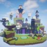 MineMine Hub // Highly Detailed $20 LEAK // MINECRAFT THEMED // Giant Characters // WOW! [SEE PICS]
