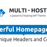 Multi Host | WHMCS Hosting WordPress Theme