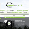 GREENSSD | Multipurpose Technology, Hosting Business with WHMCS Template