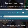 HESA HOSTING - WHMCS & HTML Domain & Web Hosting Template (RTL Included)