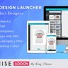 Vendors & Design Launcher Addon for LUMISE Product Designer