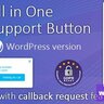 All in One Support Button + Callback Request. WhatsApp, Messenger, Telegram, LiveChat and more...