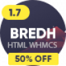 Bredh - Multipurpose Web Hosting with WHMCS Template