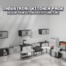 [Furniture] Modern Industrial Kitchen Furniture Pack [ 18$ ]