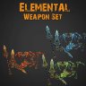 Ancient Elemental Weapons Set [ 8$ ]