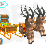 [ABK] Reindeer Sleigh Mount - MythicMob [ 35$ ]