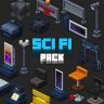 [Furniture] Sci-Fi Decoration Pack [ 18$ ]