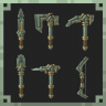 Animated Floating Metal Tools & Weapon Set [ 20$ ]