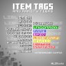Item Tags & Rarity Tiers [ $5 ]