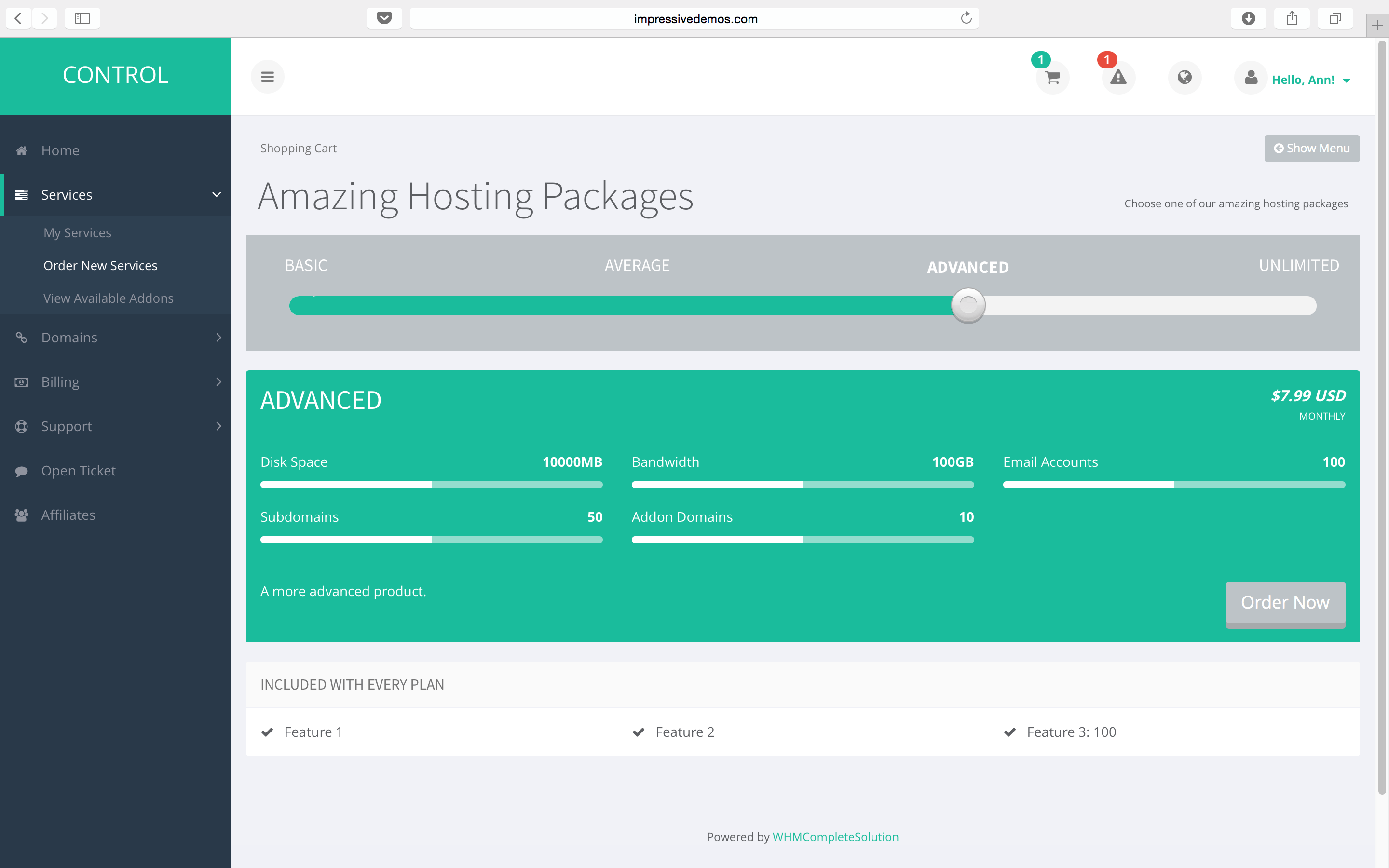 Control Theme Preview