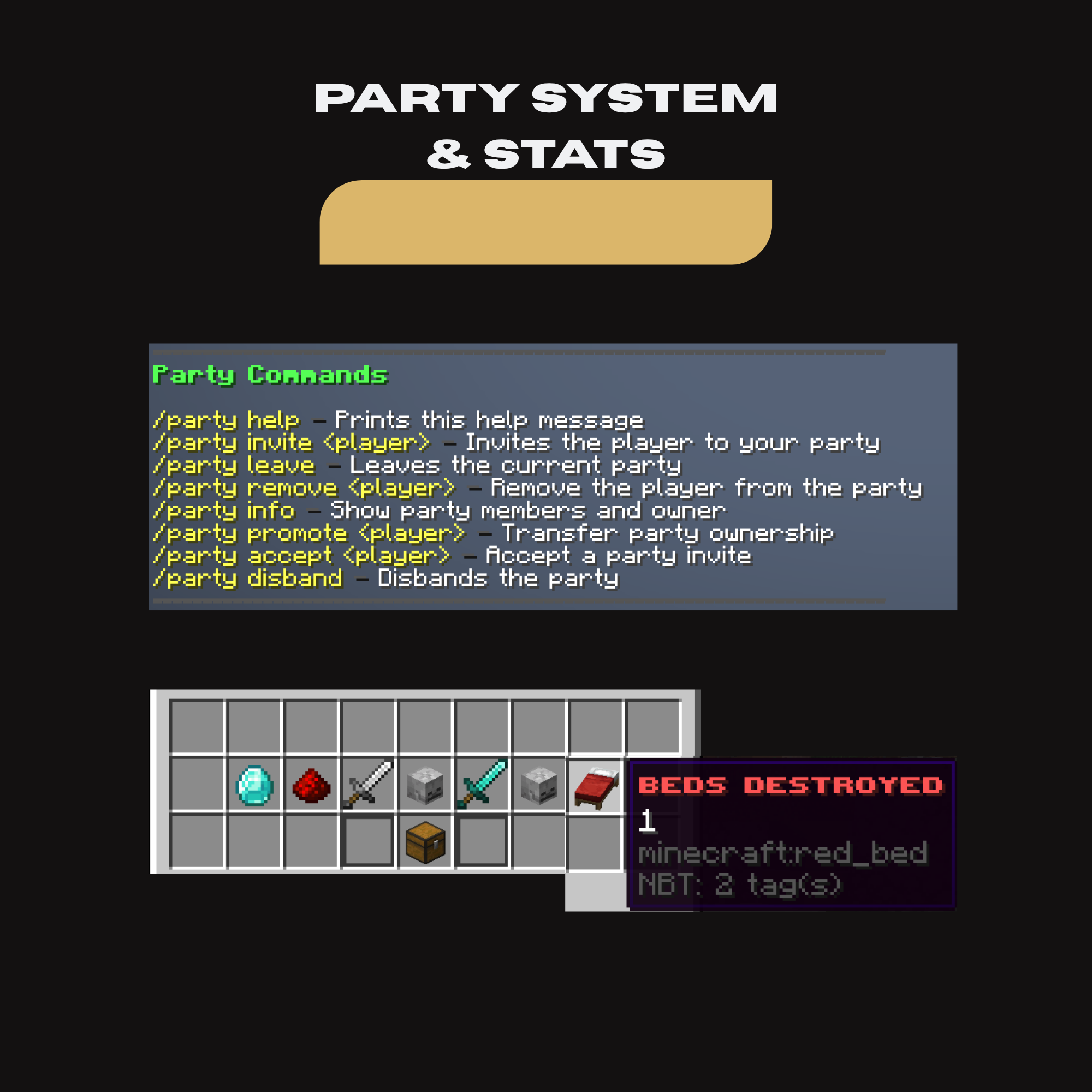 Party System & Stats
