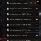 Vein and tree miner not working